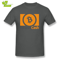Bitcoin Cash T Shirt Man Summer Novelty Tees Male New Arrival Big Tshirt Home Wear Customized Comfortable Guys Tee Shirts - Crypto gear and stuff