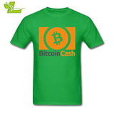 Bitcoin Cash T Shirt Man Summer Novelty Tees Male New Arrival Big Tshirt Home Wear Customized Comfortable Guys Tee Shirts - Crypto gear and stuff