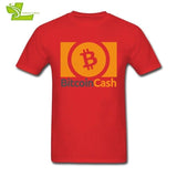 Bitcoin Cash T Shirt Man Summer Novelty Tees Male New Arrival Big Tshirt Home Wear Customized Comfortable Guys Tee Shirts - Crypto gear and stuff