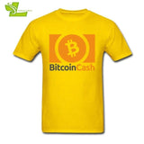 Bitcoin Cash T Shirt Man Summer Novelty Tees Male New Arrival Big Tshirt Home Wear Customized Comfortable Guys Tee Shirts - Crypto gear and stuff