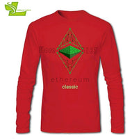 mens and womens ETC long sleeve shirt - Crypto gear and stuff
