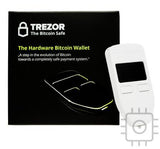 TREZOR Digital Currency Smart Hardware Wallet 120Mhz USB Cool Virtual Wallet Support For Windows MacOS Linux Android - Crypto gear and stuff