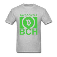 Luxury Brand Men T Shirt Summer Bitcoin Cash Shirt Currency Personality Short Sleeve Men T-Shirts Plus Size - Crypto gear and stuff
