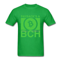 Luxury Brand Men T Shirt Summer Bitcoin Cash Shirt Currency Personality Short Sleeve Men T-Shirts Plus Size - Crypto gear and stuff