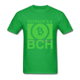 Luxury Brand Men T Shirt Summer Bitcoin Cash Shirt Currency Personality Short Sleeve Men T-Shirts Plus Size - Crypto gear and stuff