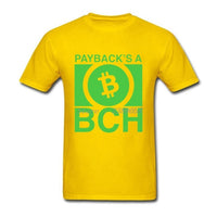 Luxury Brand Men T Shirt Summer Bitcoin Cash Shirt Currency Personality Short Sleeve Men T-Shirts Plus Size - Crypto gear and stuff