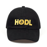 bitcoin hat HODL logo 100% cotton snapback cap - Crypto gear and stuff