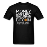 Men's Money Can't Buy Tee - Crypto gear and stuff