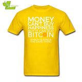 Men's Money Can't Buy Tee - Crypto gear and stuff