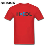 T Shirts HODL Ripple XRP Coin Cryptocurrency Men's T-Shirts Men's Organnic Cotton Short Sleeve Tee New Crew Collar Casual Men - Crypto gear and stuff