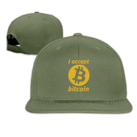 mens and women bitcoin baseball hat 3d bitcoin printing - Crypto gear and stuff