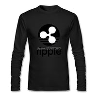 Ripple XRP Crypto Currency T Shirt Long Sleeve  T-shirts For Men OR WOMEN - Crypto gear and stuff