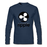 Ripple XRP Crypto Currency T Shirt Long Sleeve  T-shirts For Men OR WOMEN - Crypto gear and stuff