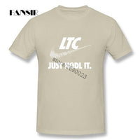 Men T-shirt Printing Short Sleeve O Neck T Shirts For Men Litecoin Just Hodl it Family Clothes Tops - Crypto gear and stuff