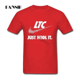 Men T-shirt Printing Short Sleeve O Neck T Shirts For Men Litecoin Just Hodl it Family Clothes Tops - Crypto gear and stuff