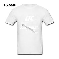 Men T-shirt Printing Short Sleeve O Neck T Shirts For Men Litecoin Just Hodl it Family Clothes Tops - Crypto gear and stuff