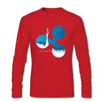 Mens or women fitness t shirt XRP Crypto Currency  Shirt Long Sleeve - Crypto gear and stuff