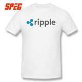 Purified Cotton Ripple Tee Ripple Shirt XRP Crypto Coin Cryptocurrencies T-Shirt O Neck Short Sleeves Youth 4XL Men's T shirt - Crypto gear and stuff