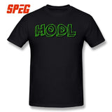 Hodl Crypto Currency Bitcoin Ethereum Dash Litecoin Tee Over Size 100% Cotton T Shirts Men Short Sleeve T-Shirt - Crypto gear and stuff