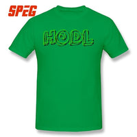 Hodl Crypto Currency Bitcoin Ethereum Dash Litecoin Tee Over Size 100% Cotton T Shirts Men Short Sleeve T-Shirt - Crypto gear and stuff