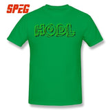 Hodl Crypto Currency Bitcoin Ethereum Dash Litecoin Tee Over Size 100% Cotton T Shirts Men Short Sleeve T-Shirt - Crypto gear and stuff