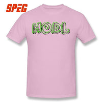 Hodl Crypto Currency Bitcoin Ethereum Dash Litecoin Tee Over Size 100% Cotton T Shirts Men Short Sleeve T-Shirt - Crypto gear and stuff