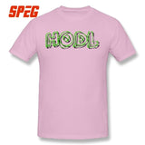 Hodl Crypto Currency Bitcoin Ethereum Dash Litecoin Tee Over Size 100% Cotton T Shirts Men Short Sleeve T-Shirt - Crypto gear and stuff