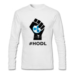 Pp HODL Ripple XRP Logo T Shirt Hot Sale Clothes O-neck Cotton Long Sleeve Custom  T Shirts - Crypto gear and stuff