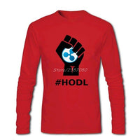 Pp HODL Ripple XRP Logo T Shirt Hot Sale Clothes O-neck Cotton Long Sleeve Custom  T Shirts - Crypto gear and stuff