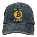 bitcoin denim hat - Crypto gear and stuff