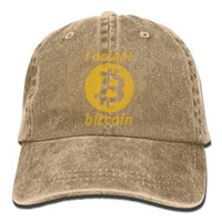 bitcoin denim hat - Crypto gear and stuff
