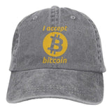 bitcoin denim hat - Crypto gear and stuff