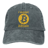 bitcoin denim hat - Crypto gear and stuff