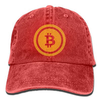 bitcoin denim hat - Crypto gear and stuff