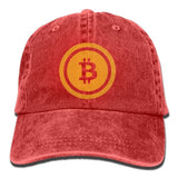 bitcoin denim hat - Crypto gear and stuff