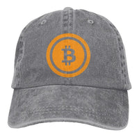 bitcoin denim hat - Crypto gear and stuff