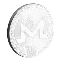 4 cm Bitcoin Coin Collection Art Gift Ripple Coin Currency Gift Physical Art Commemorative ETN DASH Coin Gift - Crypto gear and stuff