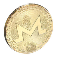 4 cm Bitcoin Coin Collection Art Gift Ripple Coin Currency Gift Physical Art Commemorative ETN DASH Coin Gift - Crypto gear and stuff