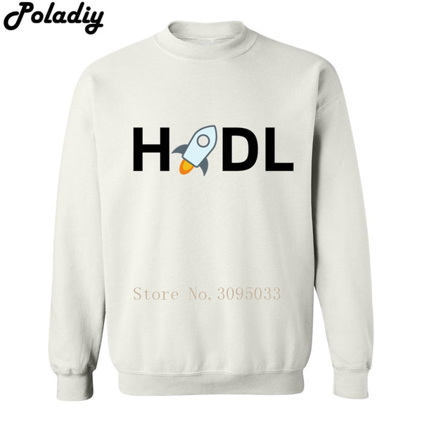 Stellar Lumens XLM Cryptocurrency HODL Funny Hoodies Men Sweatshirt Print Cotton Pullover Hoodies Long Sleeve Sweatshirts - Crypto gear and stuff