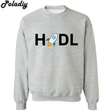 XLM Stellar Lumens  Cryptocurrency HODL Funny Hoodies Men Sweatshirt Print Cotton Pullover Hoodies Long Sleeve Sweatshirts - Crypto gear and stuff