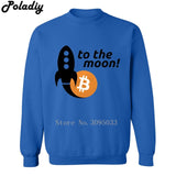 Bitcoin to the moon Mens Sweatshirts Harajuku O-Neck new logo Hoodie cryptocurrency crypto Bitcoins femme Sweatshirt hoodies men - Crypto gear and stuff