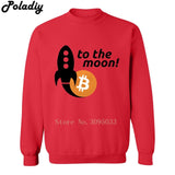 Bitcoin to the moon Mens Sweatshirts Harajuku O-Neck new logo Hoodie cryptocurrency crypto Bitcoins femme Sweatshirt hoodies men - Crypto gear and stuff