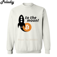 Bitcoin to the moon Mens Sweatshirts Harajuku O-Neck new logo Hoodie cryptocurrency crypto Bitcoins femme Sweatshirt hoodies men - Crypto gear and stuff