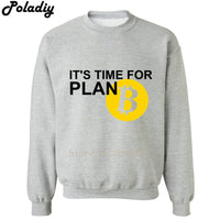Bitcoin Plan B Mens Hoodies sweatshirt cryptocurrency crypto Unique Fashion star wars sweatshirts Men Tops - Crypto gear and stuff
