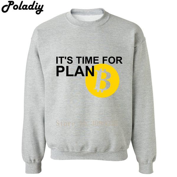 Bitcoin Plan B Mens Hoodies sweatshirt cryptocurrency crypto Unique Fashion star wars sweatshirts Men Tops - Crypto gear and stuff