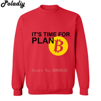Bitcoin Plan B Mens Hoodies sweatshirt cryptocurrency crypto Unique Fashion star wars sweatshirts Men Tops - Crypto gear and stuff