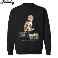 Bitcoin Miner Shirt Bitcoin Crypto Coin Cryptocurrencies Blockchain Mining BTC printed fashion cool men hoodie sweatshirts - Crypto gear and stuff