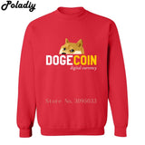 Dogecoin Sweatshirt Men Hoodies Fashion Hoody Men Pullover dog Men's  male coats - Crypto gear and stuff
