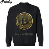 2018 New Brand Hoodies men Bitcoin Blockchain Cryptocoin Crypto Long Casual men Sweatshirt Hoodies print Hoodie Tracksuits male - Crypto gear and stuff