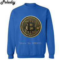 2018 New Brand Hoodies men Bitcoin Blockchain Cryptocoin Crypto Long Casual men Sweatshirt Hoodies print Hoodie Tracksuits male - Crypto gear and stuff